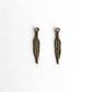 Charm - Feather, Antique Brass - KEY Handmade
 - 1