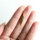 Charm - Feather, Antique Gold - KEY Handmade
 - 2