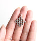 Charm - Chinese Knotting, Antique Silver - KEY Handmade
 - 2