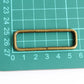 Rectangular Split Loop - 2 inch, Brass - KEY Handmade
 - 2