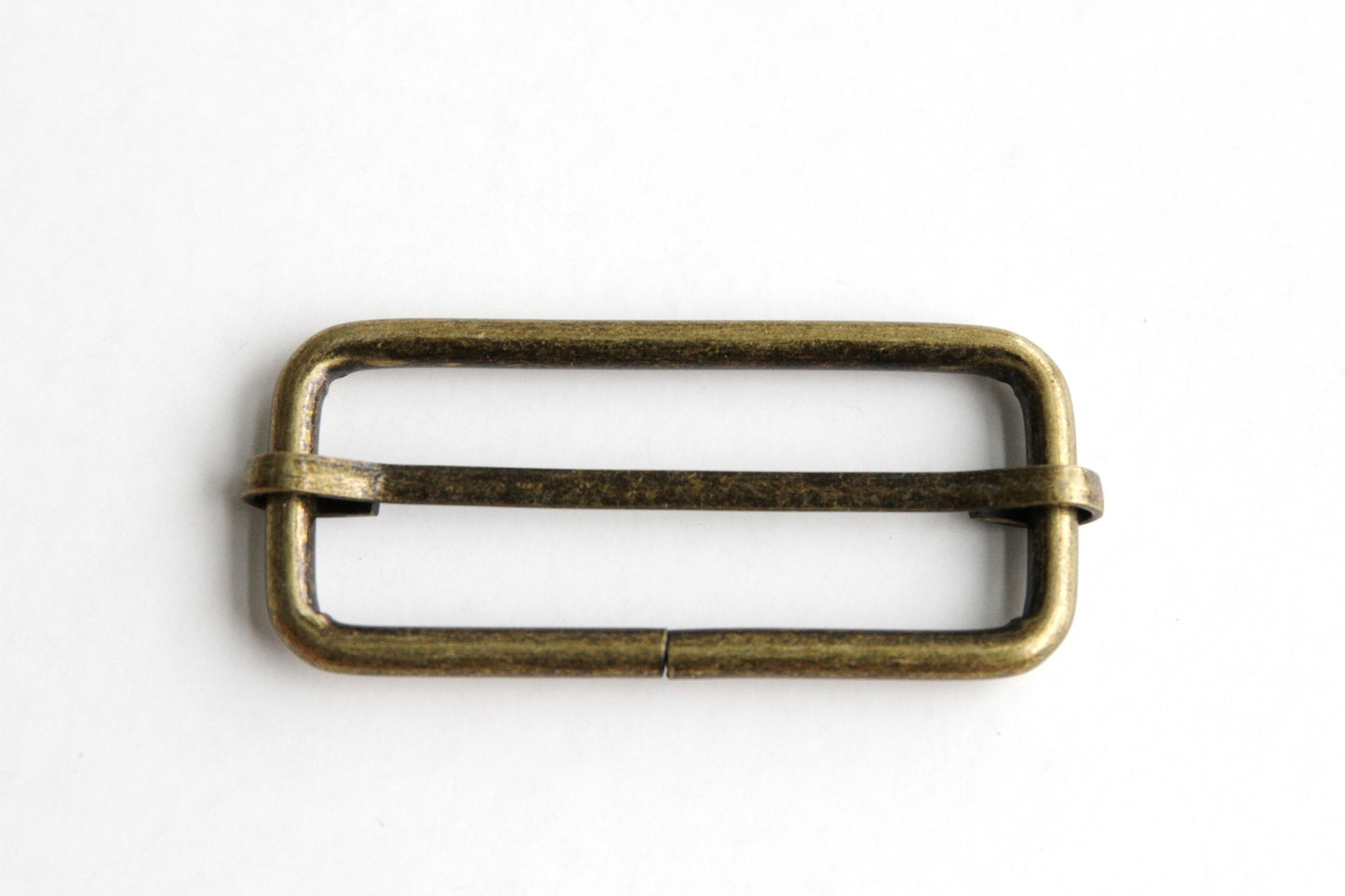 Rectangular Slider - 2 inch, One Movable Pin, Brass - KEY Handmade
 - 1