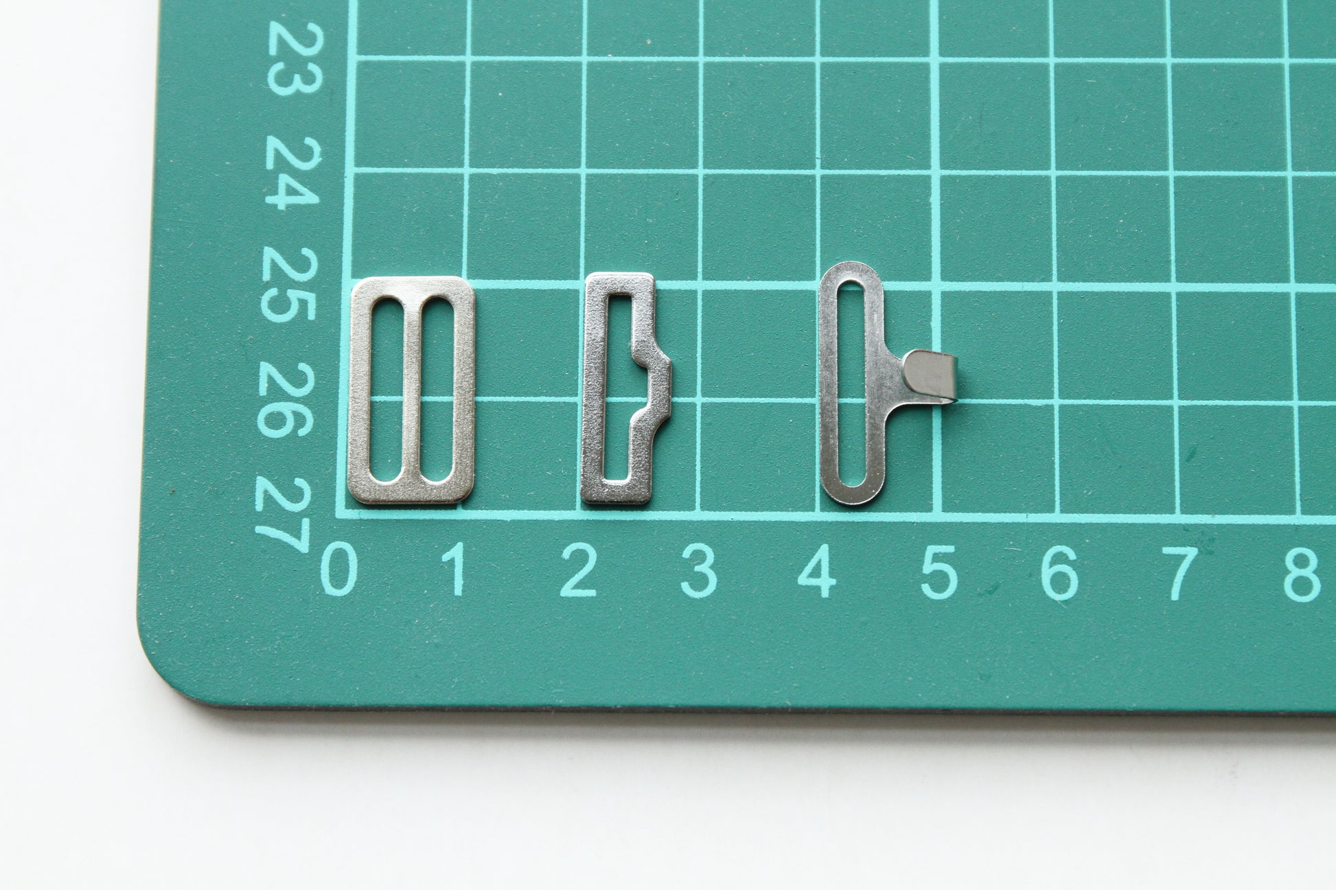 Bow Tie Hardware - 16mm, Metal, Slide Eye Hook.