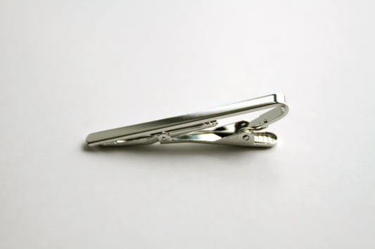 Tie Clip - 54 x 5 mm, Clasp, Silver Color - KEY Handmade
 - 1