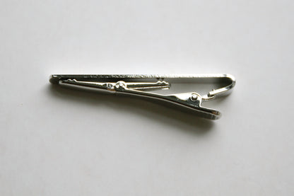 Tie Clip - 54 x 5 mm, Clasp, Silver Color - KEY Handmade
 - 3