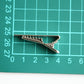 Tie Clip - 40 x 5 mm, Alligator Clip, Silver Color - KEY Handmade
 - 5