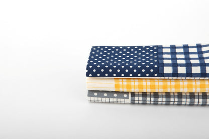Quarter Fabric Pack - Linen Cotton, Dailylike "Patch Play" - KEY Handmade
 - 1