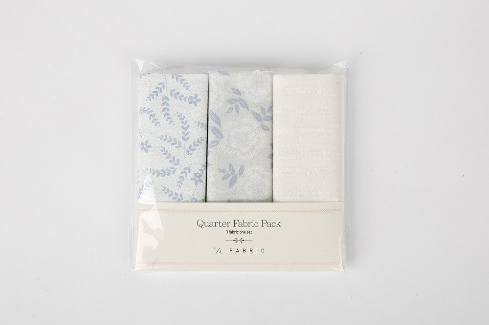 Quarter Fabric Pack - Cotton, Dailylike "Snowflower" - KEY Handmade
 - 4