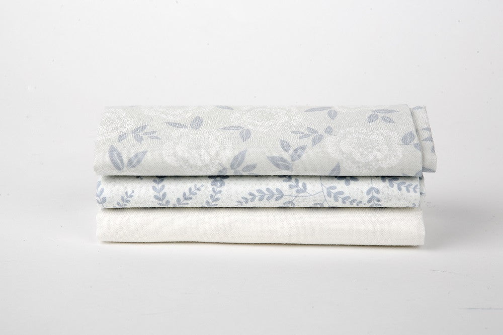 Quarter Fabric Pack - Cotton, Dailylike "Snowflower" - KEY Handmade
 - 1