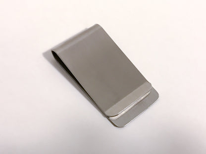 Money Clip - Stainless Steel, 26mm x 48mm - KEY Handmade
 - 2