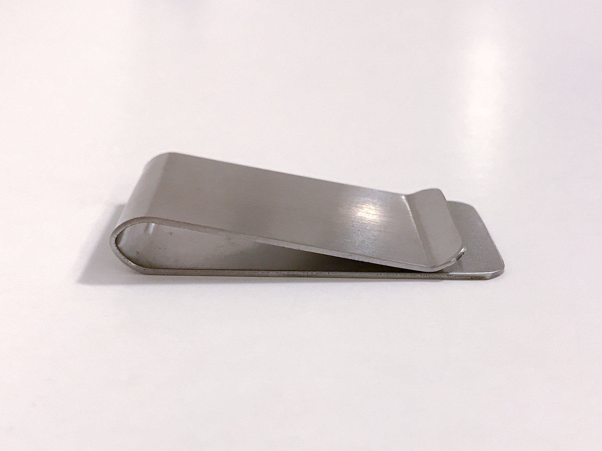 Money Clip - Stainless Steel, 26mm x 48mm - KEY Handmade
 - 3