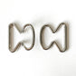 Circular Interlocking Buckle, 38mm, Metal