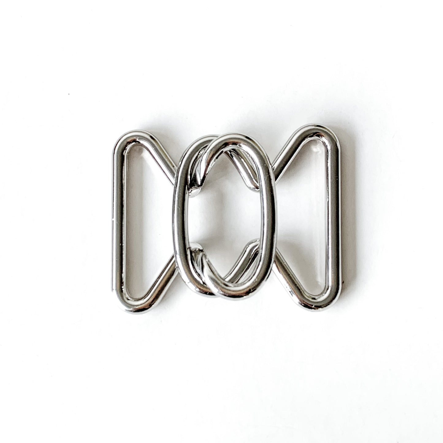 Circular Interlocking Buckle, 38mm, Metal