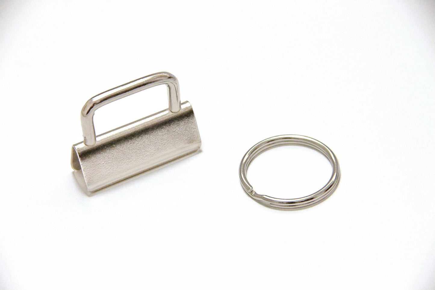 Key Fob Hardware - 1.25" (32mm), with 25mm Split Ring