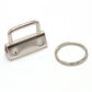 Key Fob Hardware - 1.25" (32mm), with 25mm Split Ring