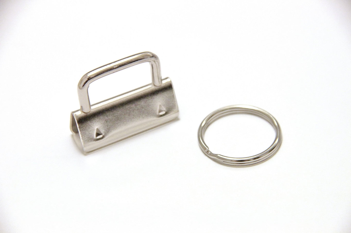 Key Fob Hardware - 1.25" (32mm), with 25mm Split Ring